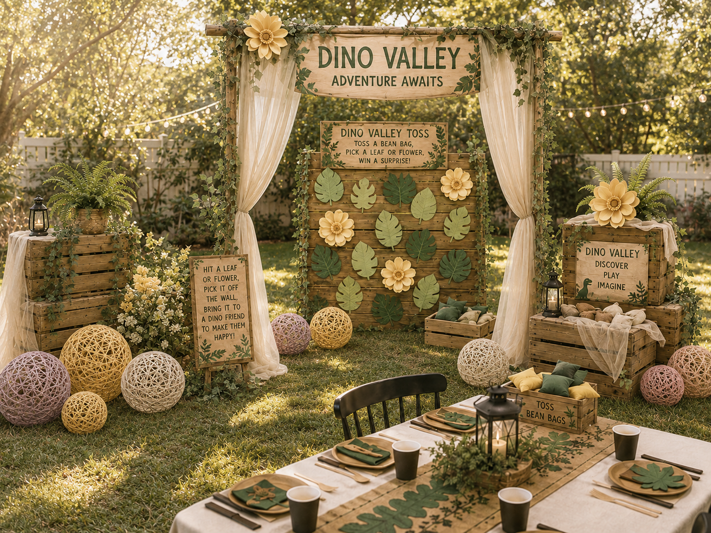 Dinosaur party games