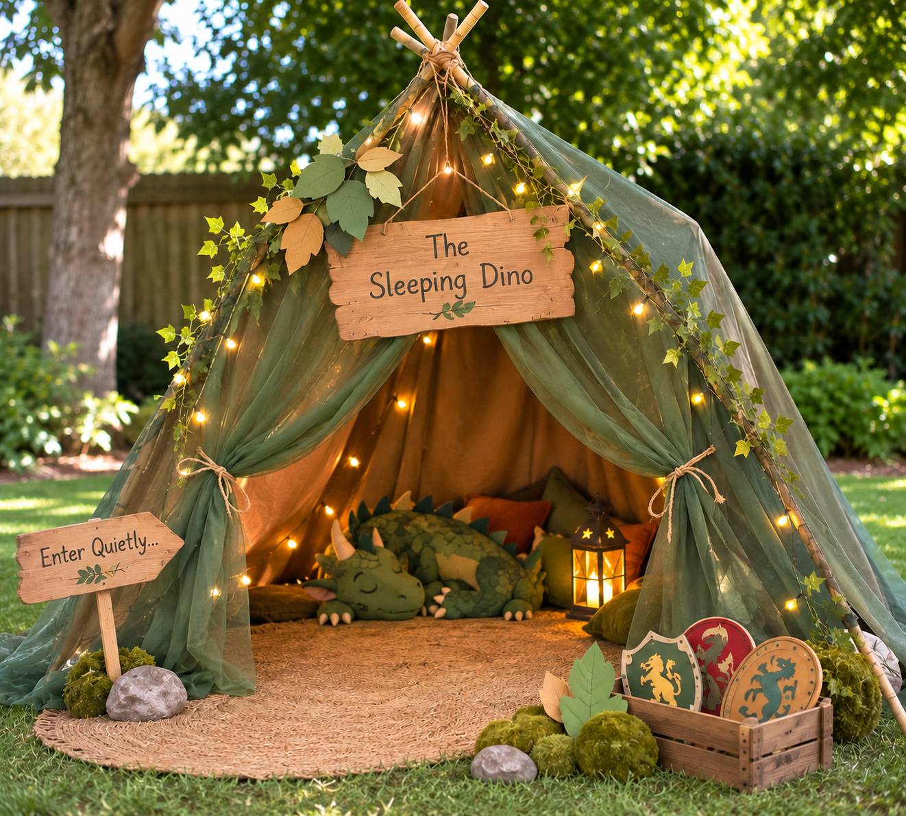 The Lost Dinosaur Valley party theme
