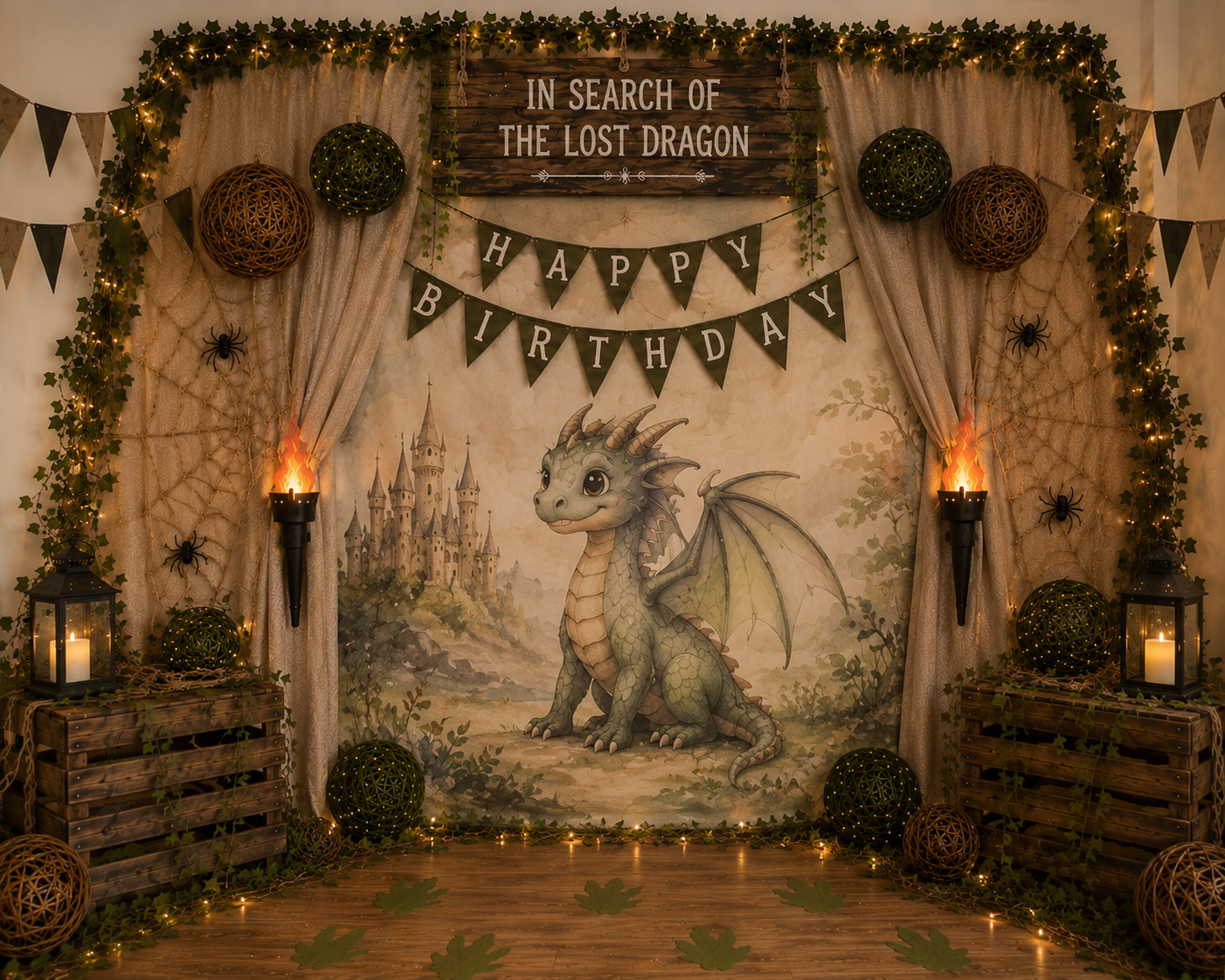 Dragon Adventures main party setup