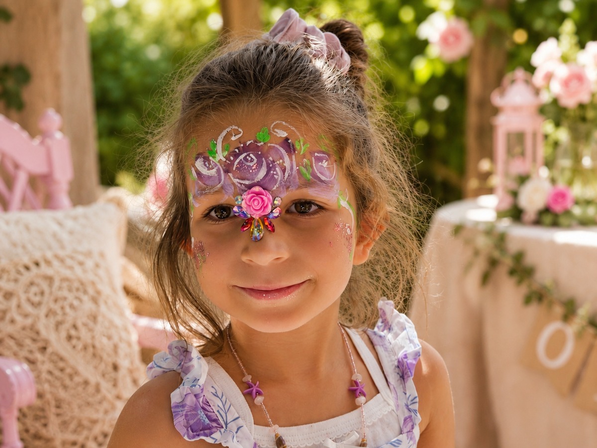 Story-inspired face painting