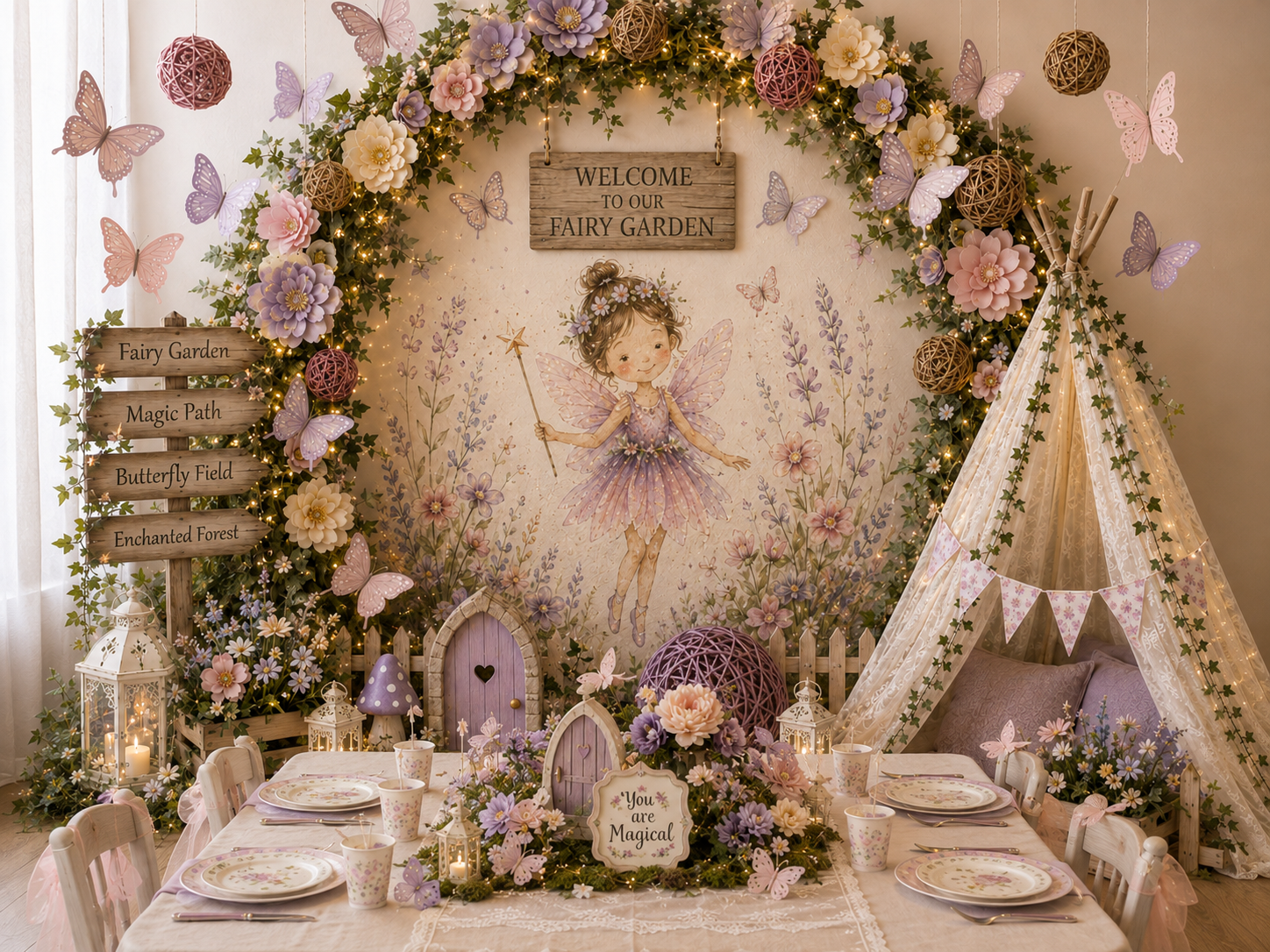 Butterfly fairy activity