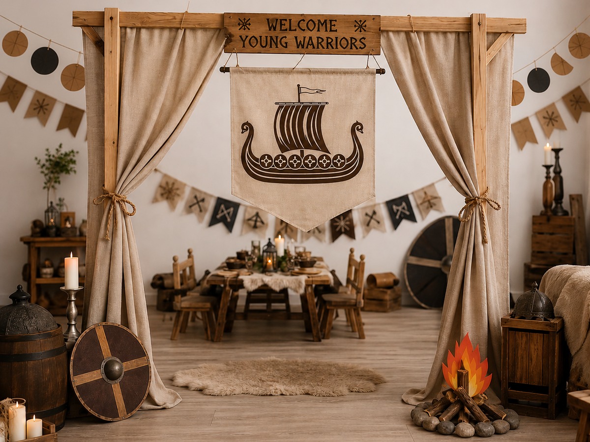 Little Vikings party theme
