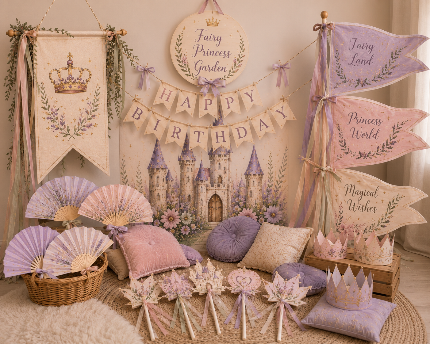 The Little Princess Academy party theme