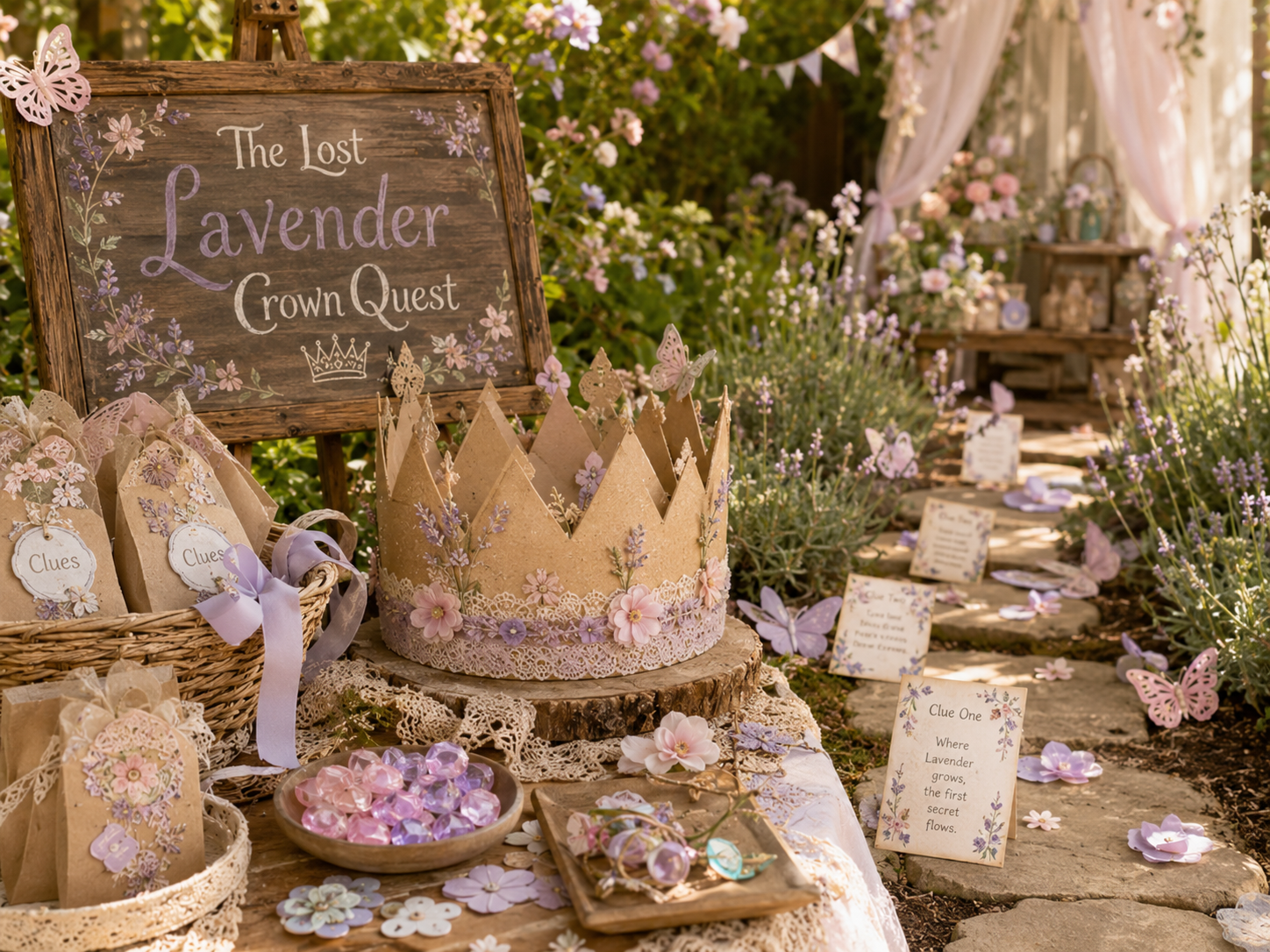 Princess party decor