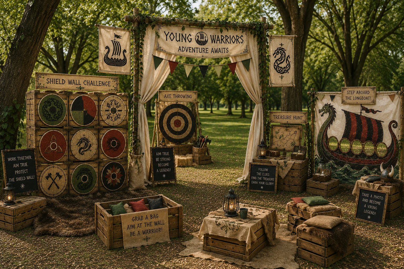 Viking party games